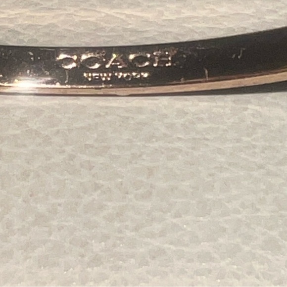 2 Coach 💛 Bangle Bracelet Set. Gold and Silver - Picture 5 of 6